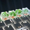 Keycap Resin Cỏ Bốn Lá May Mắn Handmade - Nghệ Thuật KCAP World of Keycaps 192k 7