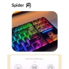 Keycap Spider Web PBT 5 Mặt LED RGB Universal - KCAP World of Keycaps Giá 580k 7