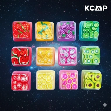 Keycap Trái Cây Nhiệt Đới Resin Thủ Công Độc Đáo: Giá ưu đãi 99.000₫ | KCRAFT
