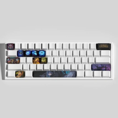 Keycaps Nunu League of Legends cho ATK Mega Lion và Wooting - Bàn phím cơ trục từ tính, giảm giá 411.400 VND