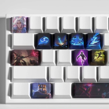 Keycaps Victor League of Legends cho ATK Mega Lion, Wooting & bàn phím cơ trục từ tính - Giá ưu đãi 413,600 VND