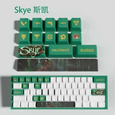 Keycaps Viper Fearless Mini 14 phím - Bộ Giá Trị Giảm Giá 400.400 VND 7