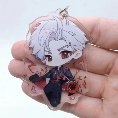 Keychain Acrylic Qinche Sylus Cosplay - Trò Chơi Tình Yêu Deepspace Giá 16.800₫