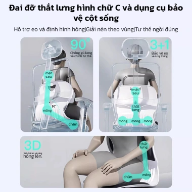 Keycool Ghế tựa lưng công thái học – Giảm đau mỏi, hỗ trợ tư thế, ngăn gù lưng – Giá 119.000₫ giảm từ 149.940₫ 3 Keycool Ghế tựa lưng công thái học – Giảm đau mỏi, hỗ trợ tư thế, ngăn gù lưng – Giá 119.000₫ giảm từ 149.940₫ 3