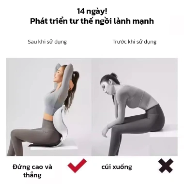 Keycool Ghế tựa lưng công thái học – Giảm đau mỏi, hỗ trợ tư thế, ngăn gù lưng – Giá 119.000₫ giảm từ 149.940₫