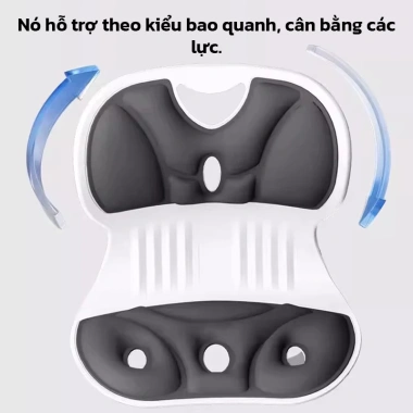Keycool Ghế tựa lưng công thái học – Giảm đau mỏi, hỗ trợ tư thế, ngăn gù lưng – Giá 119.000₫ giảm từ 149.940₫