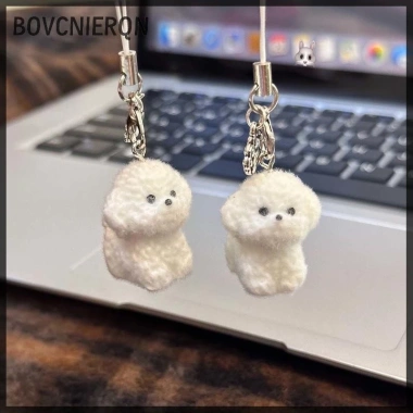 Keycord Charm 3D Đổ Xô Động Vật Dễ Thương - Móc Chìa Khóa & Dây Điện Thoại DIY phụ kiện Cho Cô Gái, Giá Giảm 42.790₫