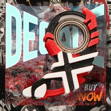 Keyrambit Decade - Nhựa In 3D Cao Cấp, Móc Khoá Xả Stress, Bộ Sưu Tập, Giá 89.000