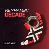 Keyrambit Decade - Nhựa In 3D Cao Cấp, Móc Khoá Xả Stress, Bộ Sưu Tập, Giá 89.000 2