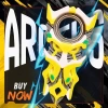 Keyrambit Pokemon Arceus Móc khoá xả stress nhựa 3D, Pokemon Huyền Thoại, giá 119k