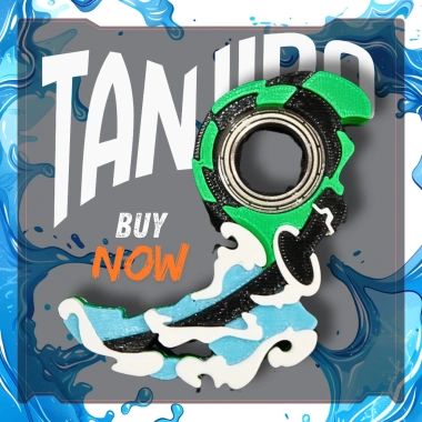 Keyrambit Tanjiro Hơi Thở Của Nước - Nhựa In 3D Cao Cấp, Móc Khoá Xả Stress, Giảm Giá Đến 89.000đ