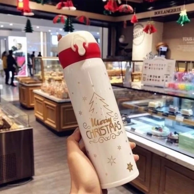 Khắc Tên Bình Giữ Nhiệt Inox 450ml Merry Christmas Quà Tặng Giáng Sinh, Giá 161.700₫
