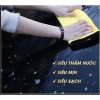 Khăn 2 mặt Microfiber 30x60 lau rửa ô tô, xe máy Thấm hút nước tốt giá 42.000đ 3