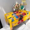 Khăn bàn Tết thun 3D đa kích thước, giảm còn 75.000đ, mềm mịn, trang trí đẹp 2
