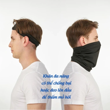 Khăn Bịt Mặt Đa Năng Chống Nắng, Chống Bụi, Thể Thao, Thấm Hút Mồ Hôi – 22,000 VND
