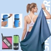 Khăn bơi nhanh khô thấm nước sợi nhỏ - Yoga, thể thao, tắm biển - Giá 91.800₫