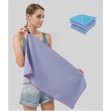 Khăn bơi nhanh khô thấm nước sợi nhỏ - Yoga, thể thao, tắm biển - Giá 91.800₫