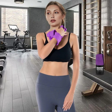 Khăn bơi nhanh khô thấm nước sợi nhỏ - Yoga, thể thao, tắm biển - Giá 91.800₫