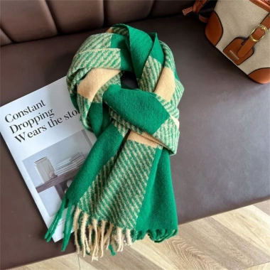 Khăn Cashmere Mùa Đông Nữ Dày Sang Trọng Giữ Ấm, Chống Gió, Thời Trang Ngoài Trời 5 Khăn Cashmere Mùa Đông Nữ Dày Sang Trọng Giữ Ấm, Chống Gió, Thời Trang Ngoài Trời 5