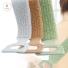 Khăn chà lưng silicon tay cầm dây - Dụng cụ tắm tẩy tế bào chết, làm sạch sâu