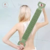 Khăn chà lưng silicon tay cầm dây - Dụng cụ tắm tẩy tế bào chết, làm sạch sâu 3
