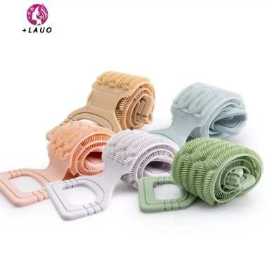 Khăn chà sàn Springevenstar tay cầm dây, họa tiết tẩy tế bào chết, làm sạch sâu 5