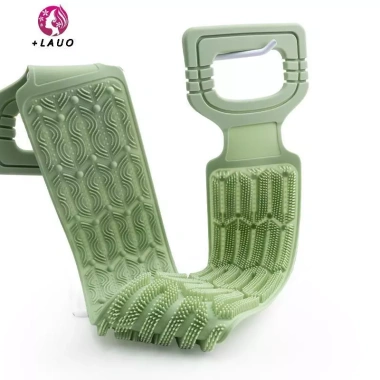 Khăn chà sàn Springevenstar tay cầm dây, họa tiết tẩy tế bào chết, làm sạch sâu 6