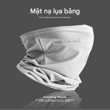 Khăn Che Mặt Chống Nắng Dáng Ống Nam Nữ Vải Protect Style-WIOTA Giá 31.000₫