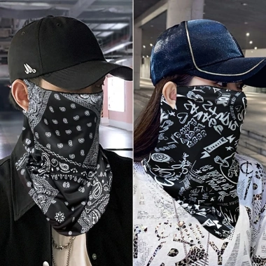 Khăn Che Mặt Chống Nắng Dáng Ống Protect Style Hàn SA888 - Vải Nam Nữ, Ống Tay Lạnh, Giá 31.000 VND
