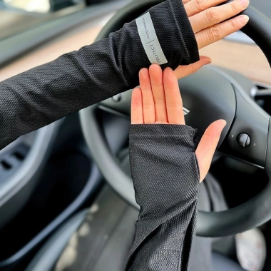 Khăn Che Mặt Chống Nắng Dáng Ống Protect Style Hàn SA888 - Vải Nam Nữ, Ống Tay Lạnh, Giá 31.000 VND