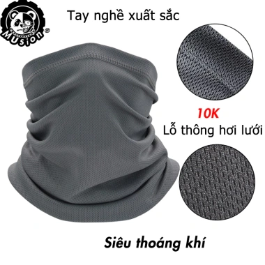 Khăn che mặt Musion lưới khô nhanh chống bụi UV cho xe máy thể thao - 28.900 VND 4