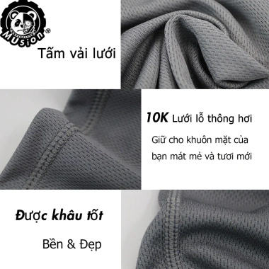 Khăn che mặt Musion lưới khô nhanh chống bụi UV cho xe máy thể thao - 28.900 VND 5