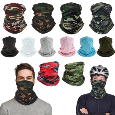 Khăn che mặt vải lưới khô nhanh, chống bụi UV cho xe máy, xe đạp, câu cá COD