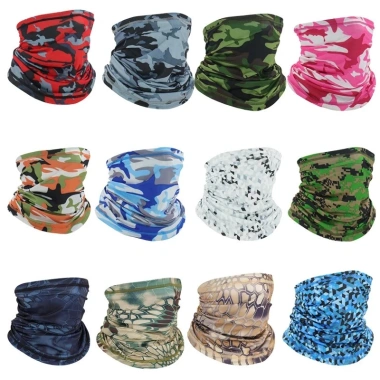 Khăn che mặt vải lưới khô nhanh, chống bụi UV cho xe máy, xe đạp, câu cá COD 3