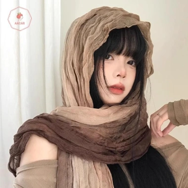 Khăn choàng bông Gradient sa mạc vintage, ấm áp mùa đông, giảm 22% 2 Khăn choàng bông Gradient sa mạc vintage, ấm áp mùa đông, giảm 22% 2