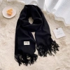 Khăn choàng cashmere len màu trơn thu đông nam nữ MC & MO CA02 - 465k Collar Box 8