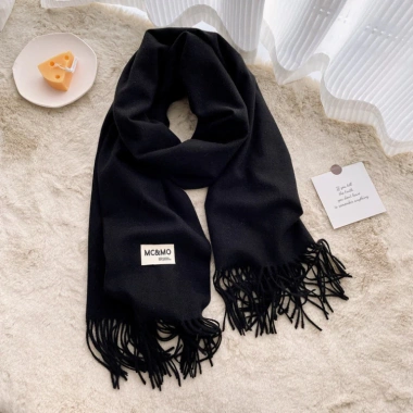 Khăn choàng cashmere len màu trơn thu đông nam nữ MC & MO CA02 - 465k Collar Box 8