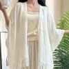 Khăn choàng cheongsam màu trơn, bảo vệ cổ trong máy lạnh - Quà tặng ưu đãi 176k 6