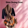 Khăn choàng Cicini lụa satin K32 - Dáng dài thời trang nữ, giá chỉ 130.000 VND 9