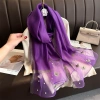 Khăn Choàng Cổ Lụa Tơ Thêu Tay Định Ngọc Họa Tiết Sang Trọng Đẳng Cấp GM Luxury 110k 6