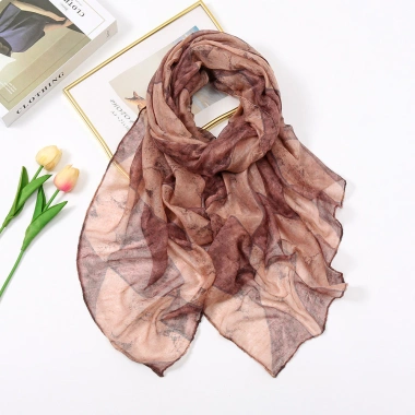 Khăn choàng cotton họa tiết hình học gradient - Hijab Hồi giáo giảm giá 65.883đ 4