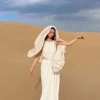 Khăn choàng đầu chống nắng nữ, phong cách du lịch ngoài trời, giá ưu đãi 80.300đ 7