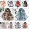 Khăn Choàng Đầu Georgette Hoa Mộc Lan 1 Chiếc - Bandana Thanh Lịch, Mỏng Bền Dành cho Nam Nữ Trẻ Em Giá 88.560₫