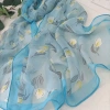 Khăn Choàng Đầu Georgette Hoa Mộc Lan 1 Chiếc - Bandana Thanh Lịch, Mỏng Bền Dành cho Nam Nữ Trẻ Em Giá 88.560₫ 7