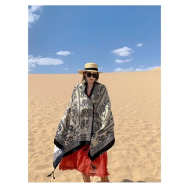 Khăn choàng đi biển Boho Thổ Cẩm quàng cổ lụa dài Tây Tạng - Giảm 284.800₫ 7 Khăn choàng đi biển Boho Thổ Cẩm quàng cổ lụa dài Tây Tạng - Giảm 284.800₫ 7