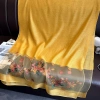 Khăn choàng Hijab nữ WEETW cỡ lớn - Lụa sang trọng thêu hoa, ren sáng bóng, mềm mỏng, giá ưu đãi 164,160₫ 3