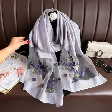 Khăn choàng Hijab nữ WEETW cỡ lớn - Lụa sang trọng thêu hoa, ren sáng bóng, mềm mỏng, giá ưu đãi 164,160₫ 10 Khăn choàng Hijab nữ WEETW cỡ lớn - Lụa sang trọng thêu hoa, ren sáng bóng, mềm mỏng, giá ưu đãi 164,160₫ 10