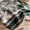 Khăn choàng lụa 110x110cm mềm mịn họa tiết thời trang, thích hợp áo yếm và choàng vai 7