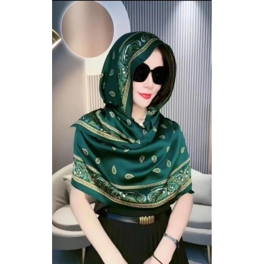 Khăn choàng lụa 180x90 đi biển, áo bikini mùa hè, quà tặng sang trọng KH04 - Giá chỉ 89.000₫