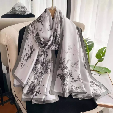 Khăn choàng lụa 180x90cm - Đi biển, áo bikini, khăn quàng cổ, quà tặng sang trọng 99k 6 Khăn choàng lụa 180x90cm - Đi biển, áo bikini, khăn quàng cổ, quà tặng sang trọng 99k 6